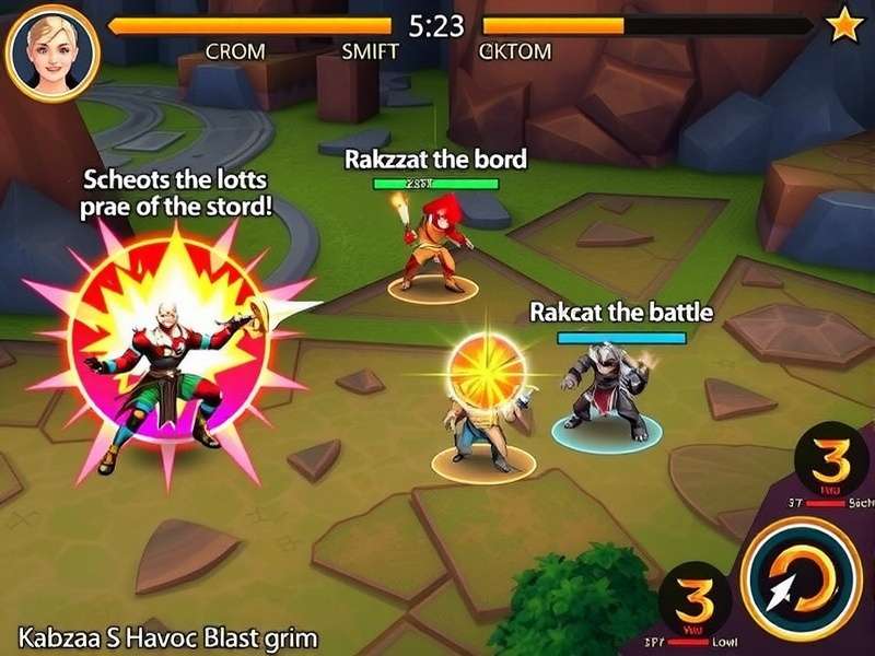 Kabzaa S Havoc Blast multiplayer gameplay showing team battle